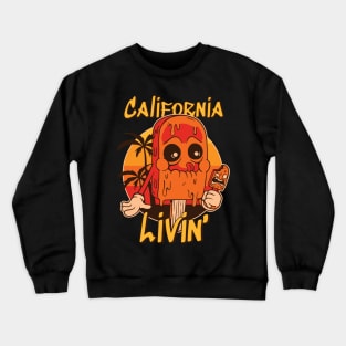 California Livin´ Ice Cream Crewneck Sweatshirt